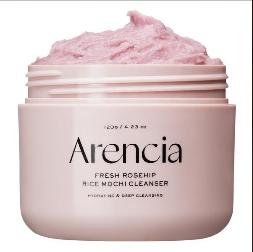 Arencia Fresh Green Rice Mochi Cleanser | Deep Cleansing & Hydrating Facial Cleanser (120g)