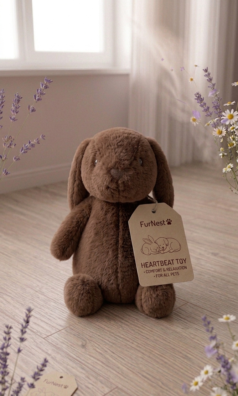 FurNest Heartbeat Comfort Toy