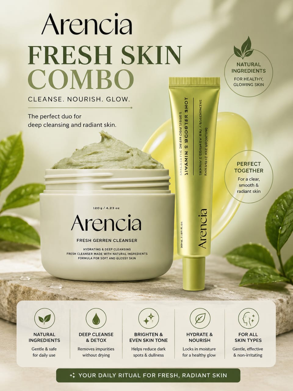 Arencia Glow & Bright Duo