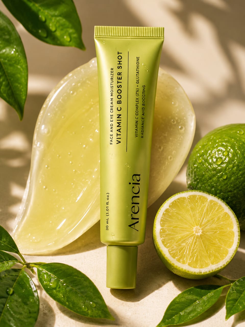 Arencia Vitamin C Booster Shot Cream | Brightening, Hydrating & Glow Moisturizer (30ml)