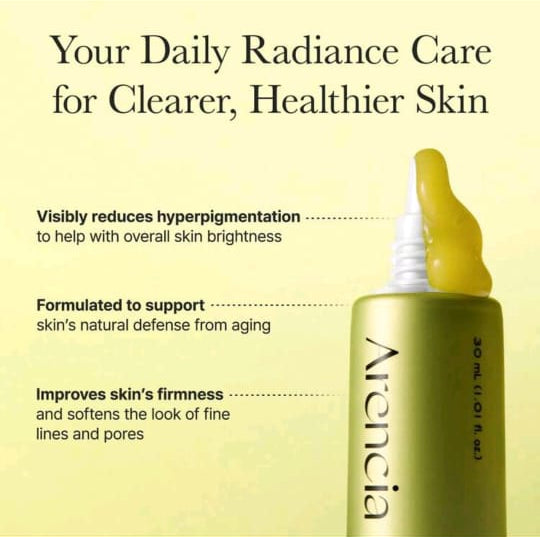 Arencia Vitamin C Booster Shot Cream | Brightening, Hydrating & Glow Moisturizer (30ml)